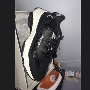 Black Sneakers from BooHoo